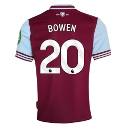 West Ham United Bowen #20 Fotballdrakter 2024-25 Hjemmedrakt Mann